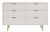 West Elm Quinn 6-Drawer Dresser in Haze - Like New For Sale