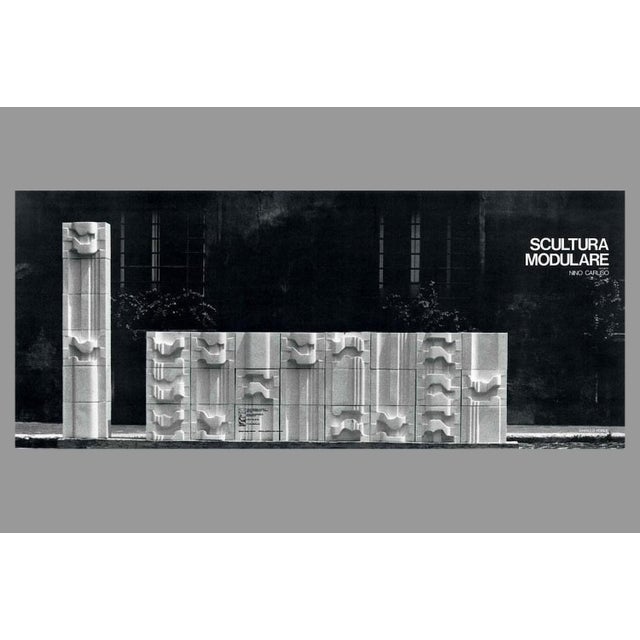 Ceramic Sculpture by Nino Caruso, Italy, 1974, Set of 4 For Sale - Image 3 of 16