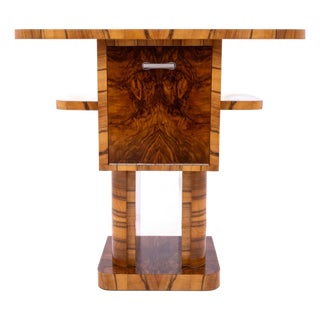 Art Deco Console Table, Poland, 1950s For Sale
