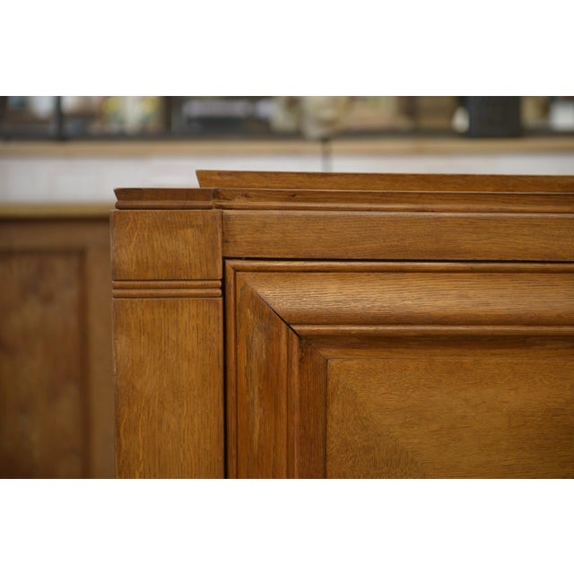 Wood Vintage Art Deco Oak Sideboard, 1940s For Sale - Image 7 of 14
