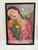 Vibrant Colorful Framed Print of a Woman With a Green Parrot For Sale In Sacramento - Image 6 of 8