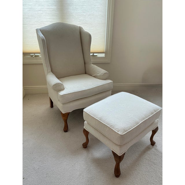 Bring timeless elegance and an inviting, tailored presence to your living space, library, or bedroom corner with this...