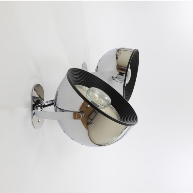 Wall Lamps by Gae Aulenti & Livio Castiglioni for Stilnovo, 1970s, Set of 2 For Sale - Image 3 of 7