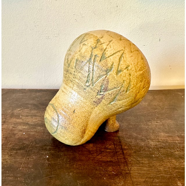 Mid-Century Modern C. 1960s Lisa Larson Large Lion Sweden For Sale - Image 3 of 5