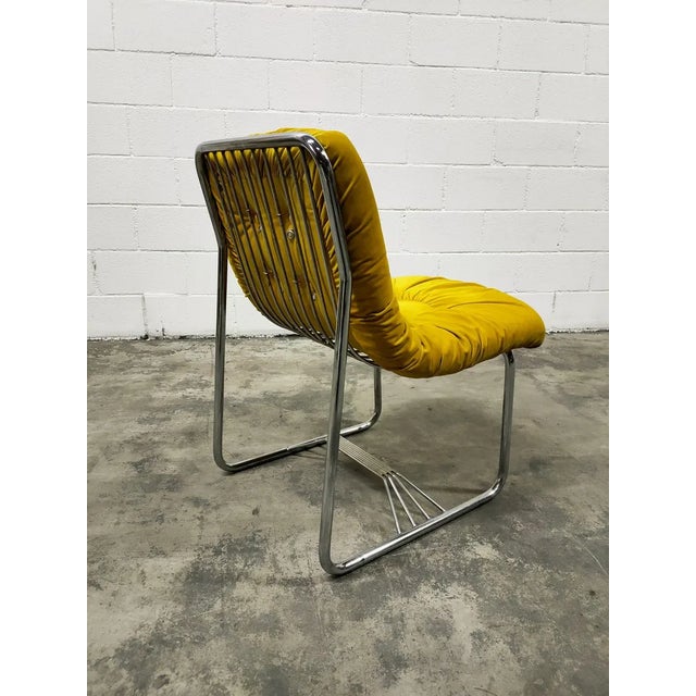 1970s Vintage Table and Armchairs, Set of 5 For Sale - Image 5 of 9