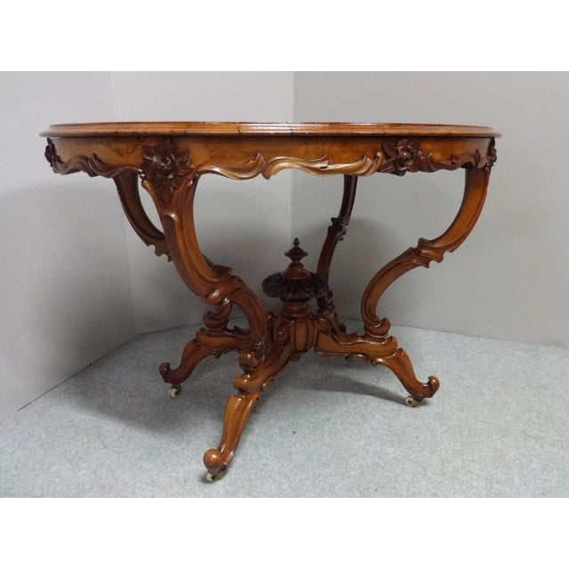 Victorian Mahogany Centre Table For Sale - Image 6 of 10