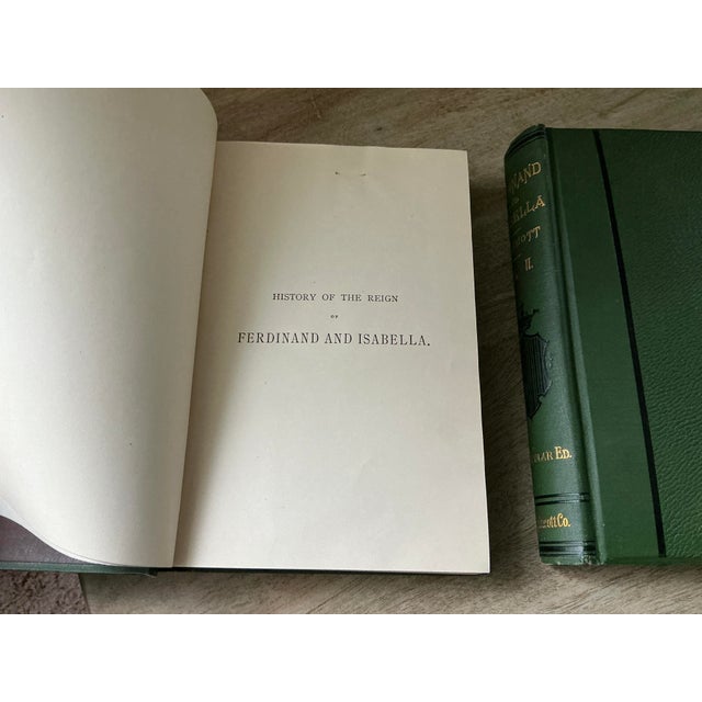 19th Century Antique j.b. Lippincott "Ferdinand and Isabella" - Complete 3-Volume Set For Sale - Image 16 of 18