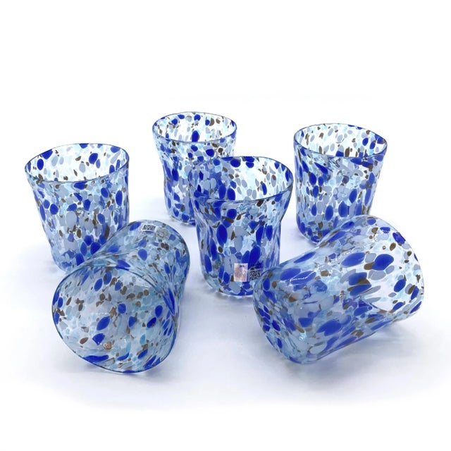 Contemporary Murano Glasses from YourMurano, Set of 6 For Sale - Image 3 of 10