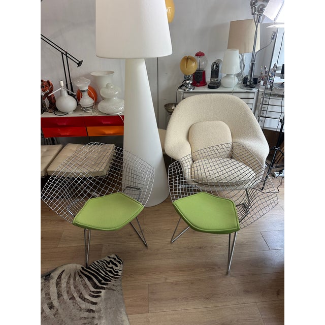 Harry Bertoia Diamond Lounge Chair by Harry Bertoia for Knoll Inc., 2010s For Sale - Image 4 of 7