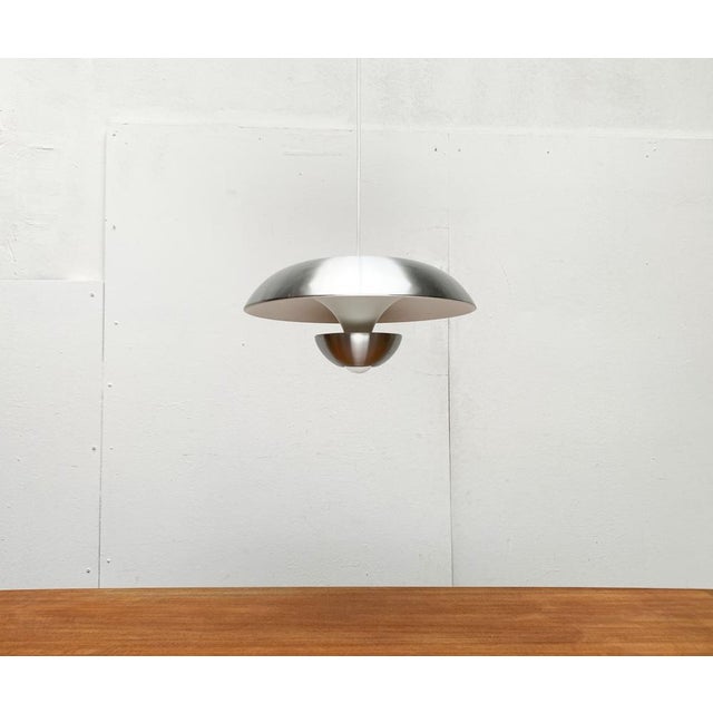 Metal Space Age Mid-Century German Tulip Pendant Lamp from Kaiser Leuchten, 1960s For Sale - Image 7 of 18