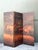 Vintage Hand Painted Barn Wood Folding Screen For Sale In West Palm - Image 6 of 8