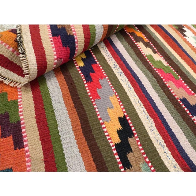 Galerie Shabab Collection Mid-20th Century Persian Flatweave Kilim Rug For Sale - Image 9 of 9