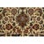Traditional 1940s Antique Ivory Field Shah Abbas Traditional Floral Tabriz Knotted Wool Rug For Sale - Image 3 of 7