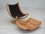 1970s Scandinavian Swivel Armchair in Leather and Bentwood, 1980s For Sale - Image 5 of 18