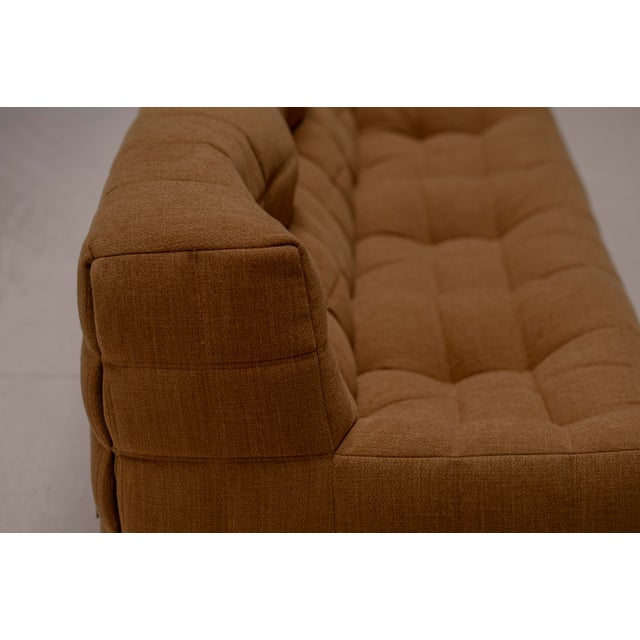 Kashima three-seater sofa designed by Michel Ducaroy for Ligne Roset during the 1970s, an iconic example of organic French...
