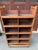 Wood Early 20th Century Maine Shoe Factory Numbered Wood Rolling Cubbies / Industrial Shelving Cart For Sale - Image 7 of 18