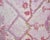 Pink TylerGraphic Hand Blocked Square Down/Feather Pillow For Sale - Image 8 of 10
