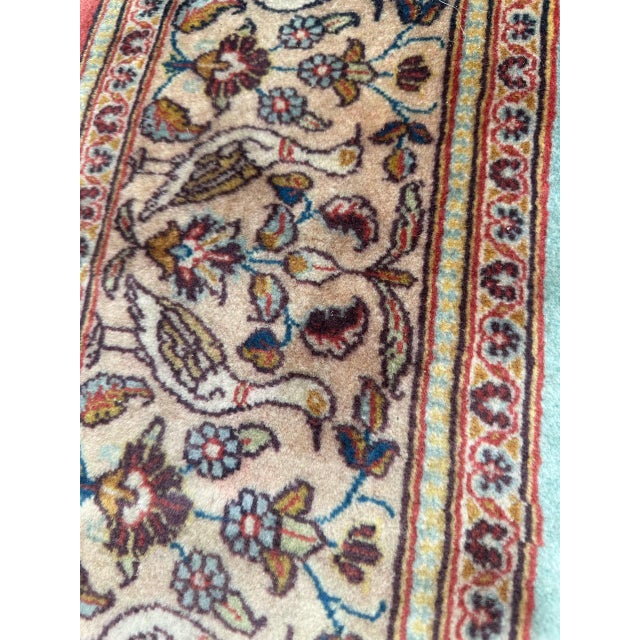 Mid-Century Kashan Dabir Rug from Bobyrugs, 1950s For Sale - Image 9 of 18