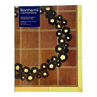 Bonhams & Butterfield Furniture and Decorative Arts Auction Catalogue, 2004 For Sale