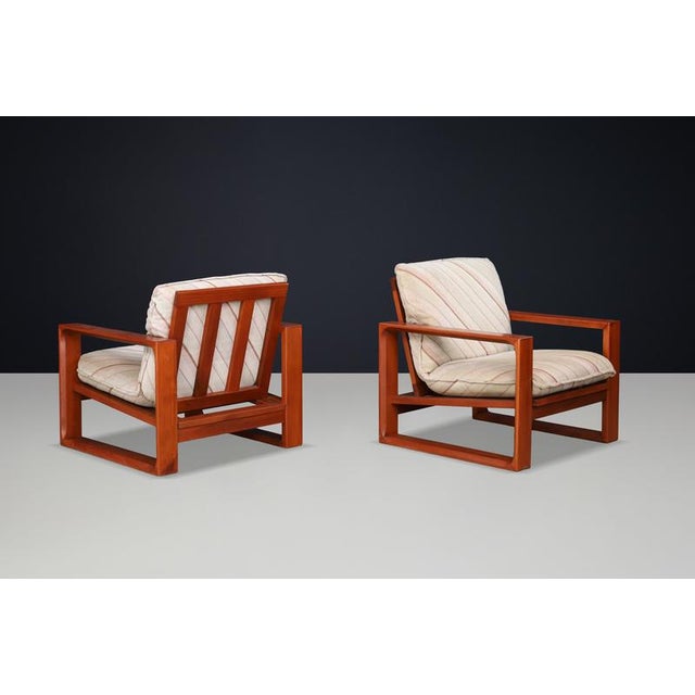Mid-Century Modern Lounge Chairs attributed to Miroslav Navrátil, Former Czechoslovakia, 1970s, Set of 2 For Sale - Image 14 of 17