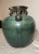 Chinese Antique Handmade Chinese Ming Dynasty Pottery Terracotta Green Glaze Wine Jug For Sale - Image 3 of 16