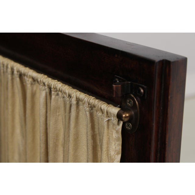Wood Hickory White Co Regency Sideboard Buffet Curio Cabinet For Sale - Image 7 of 18