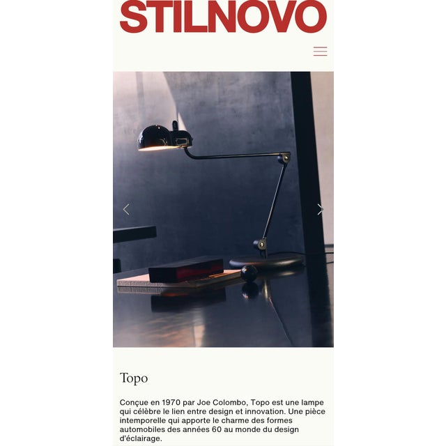 Topo Lamp by Joe Colombo for Stilnovo, 1970 For Sale - Image 15 of 17