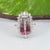2020s 9.2Ct Bi-Color Tourmaline Ring With Lab Diamond Accents: Solid 14k Gold, 16x9mm, Size 6.75 For Sale - Image 5 of 9