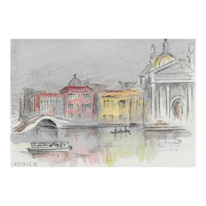 Venice Watercolor by Ivy Attwell