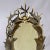 Large Antique Antler Standing Mirror, Germany Ca. 1890 For Sale - Image 4 of 8