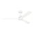 Visual Comfort Fan Rozzen 52" Ceiling Fan in Matte White For Sale