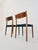 Wood Set of Danish Teak Dining Chairs by Poul Volther & Frem Röjle, 1960s For Sale - Image 7 of 11