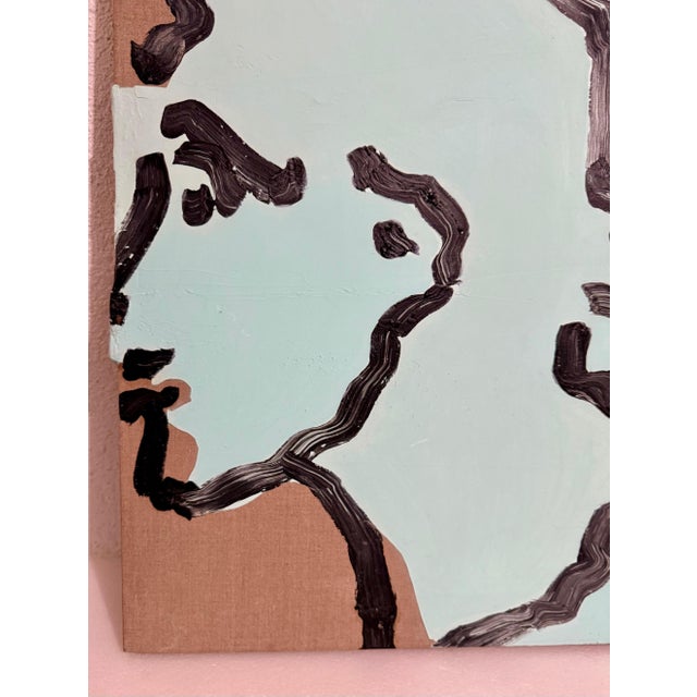Judy Rifka, Judy Rifka Abstract Expressionist Pop Art Portrait Oil Painting Brooke Alexander, 1982 For Sale - Image 18 of 18