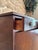 Wood Mahogany Bow-Fronted Buffet, 1950s For Sale - Image 7 of 14