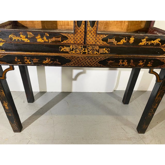 Late 19th Century Chinoiserie Display Cabinet For Sale In Los Angeles - Image 6 of 8