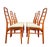 Elevate your dining experience with this exquisite set of six danish teak dining chairs, a stunning representation of...