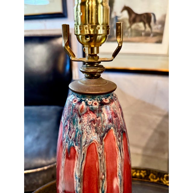 Pair of Pierre Adrien Dalpayrat Vases as Lamps For Sale - Image 4 of 10