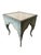 Mid 20th Century Louis XV Style Custom Painted Marble Top Side Table For Sale - Image 5 of 12