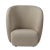 Haven Lounge chair sand by Warm Nordic Dimensions: D107 x W84 x H 110 cm Material: Textile upholstery, Foam, Spring...