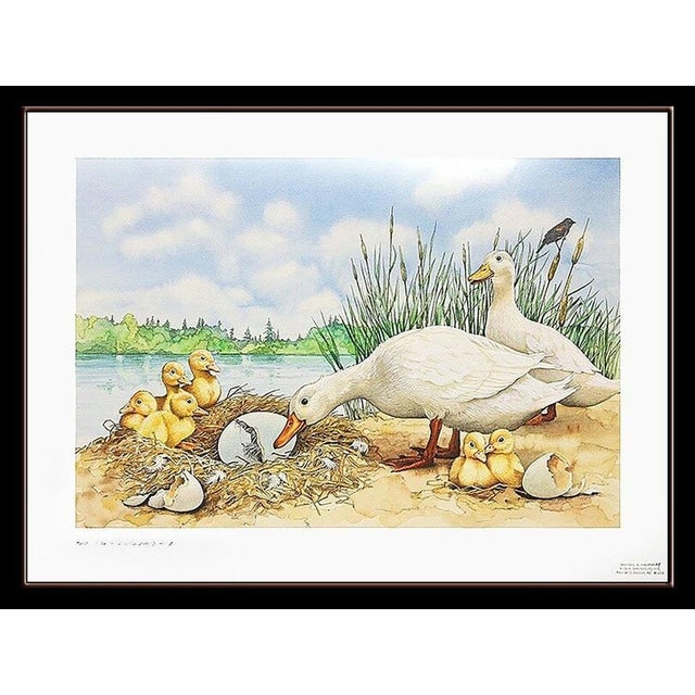 Message us to inquire about custom framing options! (Included for free with every purchase) The original artwork measures...
