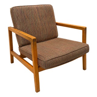 Rare Lewis Butler Model 645 Lounge Chair for Knoll Associates, C. 1955 For Sale