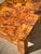 Dramatic Thick Sculptural Made Goods “Giulio” Tamarind Patchwork Burl Coffee Table Statement Piece For Sale - Image 12 of 12