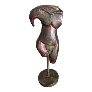 Female Sculpture Cubist For Sale