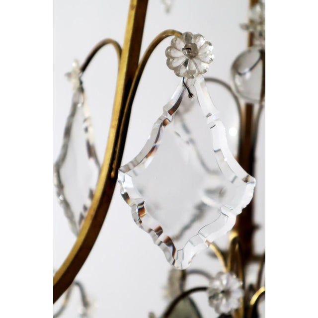 Antique Fire-Gilt Chandelier, 1880s For Sale - Image 11 of 18