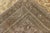 Brown Mid 20th Century Vintage Turkish Oushak Rug With Ivory, Tan, Light Brown Floral Medallion Design For Sale - Image 8 of 9