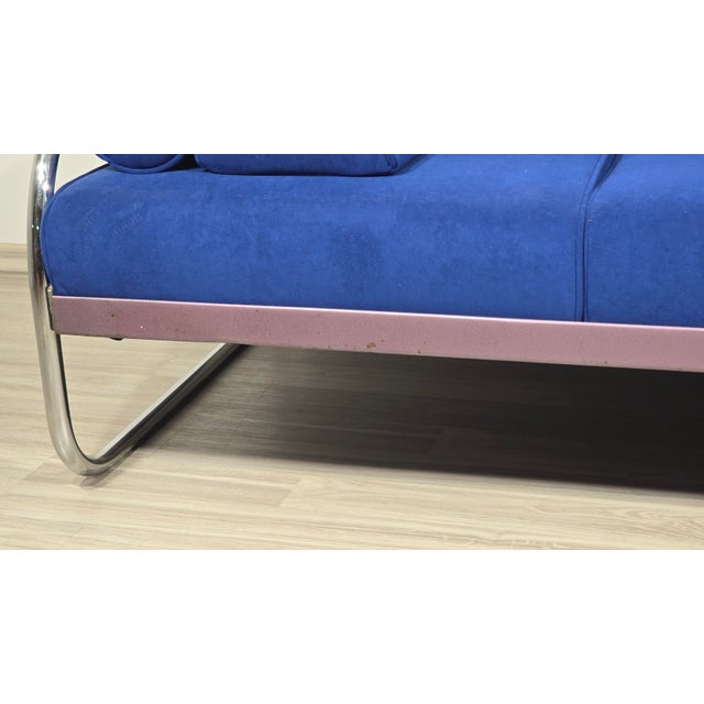 1930s Bauhaus Chrome Sofa by Robert Slezák for Slezák Factories, 1930s For Sale - Image 5 of 16