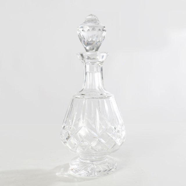 Glass Mid 20th Century Waterford Lismore Decanter For Sale - Image 7 of 7