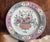 18th Century Antique Large Famille Rose 'Flower Basket' Charger For Sale - Image 5 of 12