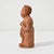 Early 20th Century Earthenware Terracotta Clay Female Figurine With Fish Malawi For Sale - Image 4 of 7