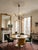 This magnificent mid-century chandelier is attributed to renowned Italian designer Angelo Lelii for Arredoluce. from the...